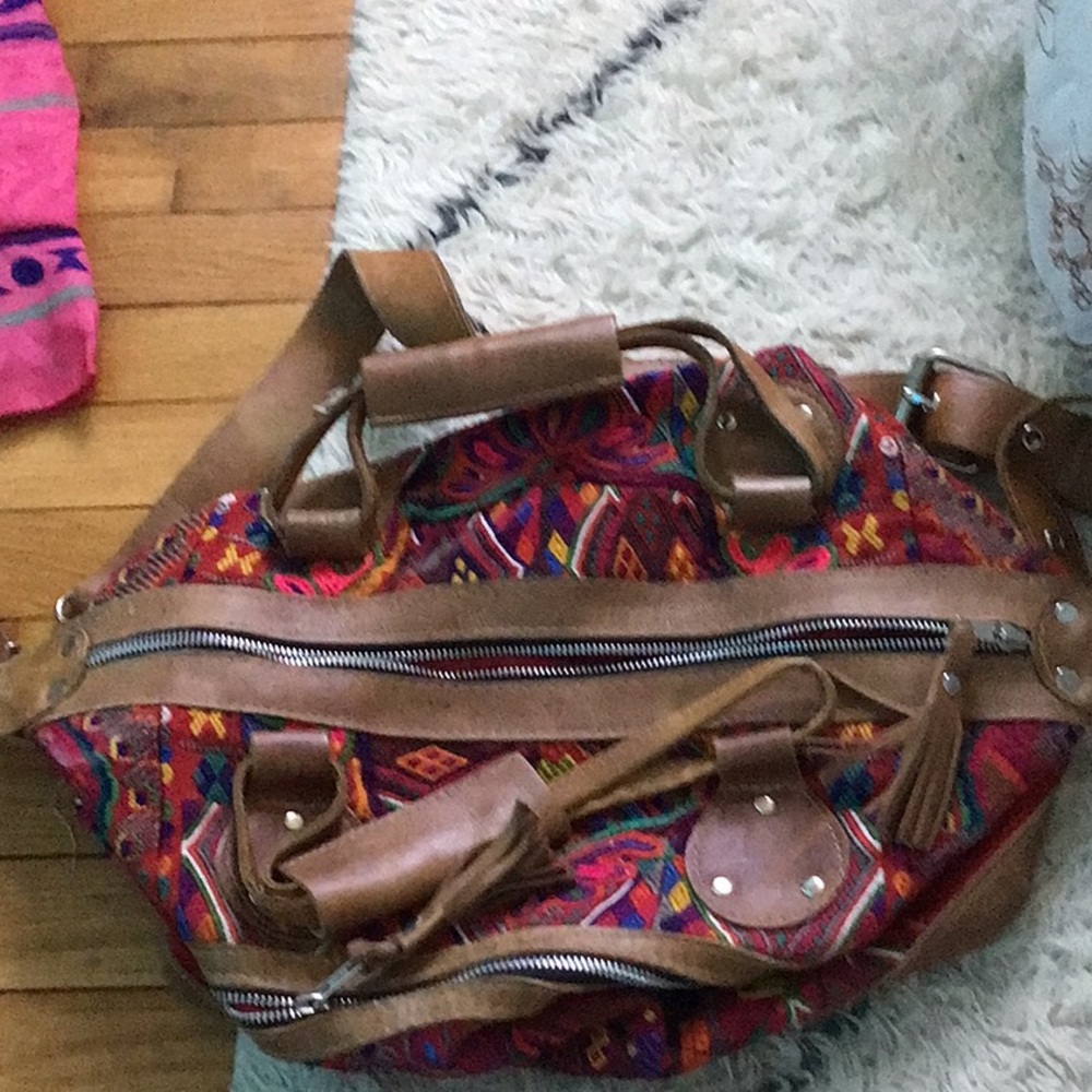 Colorful Patterned Women's Bag